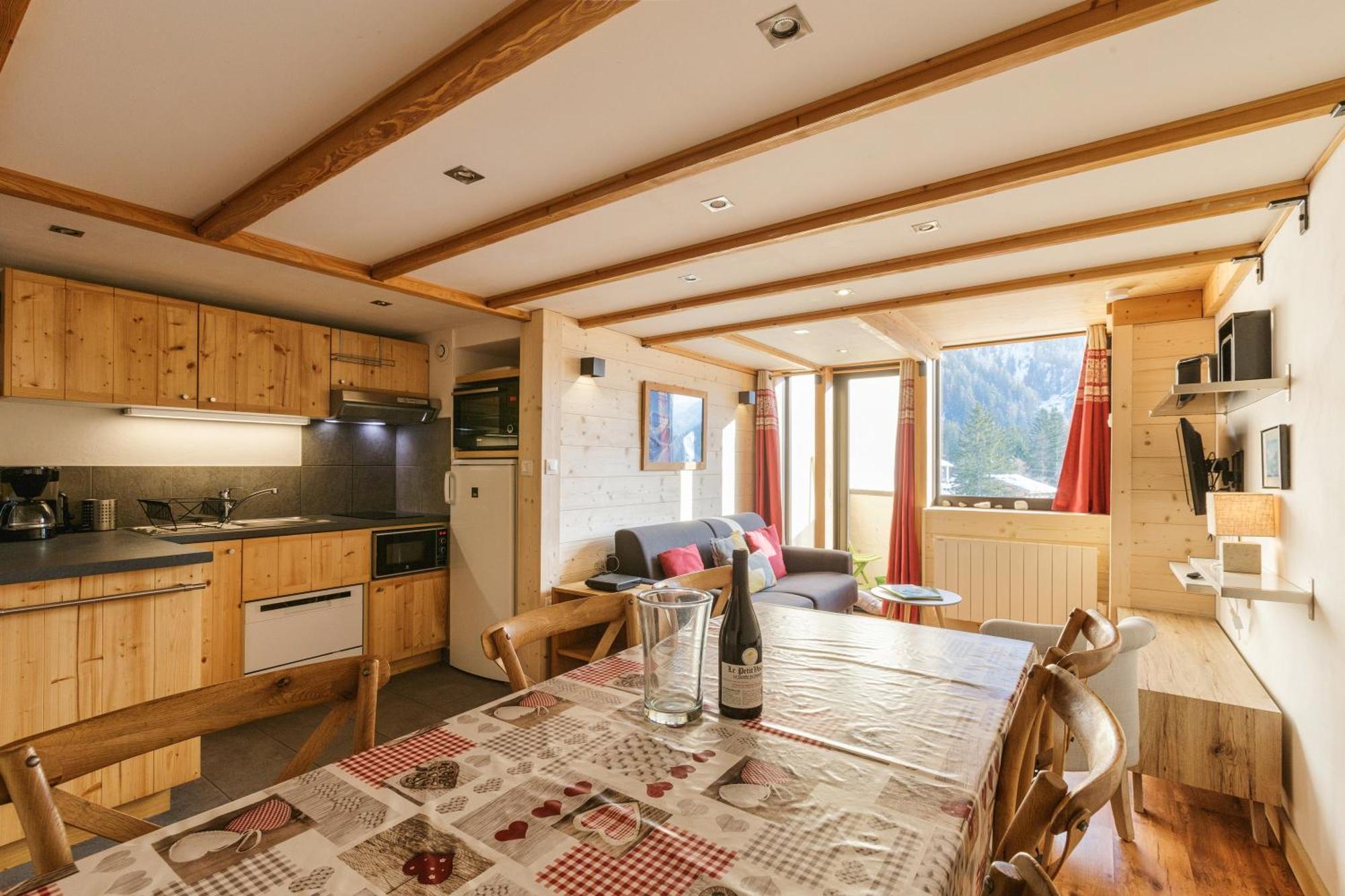 Résidence Grand Roc - Campanules 311 - Happy Rentals Chamonix Extérieur photo