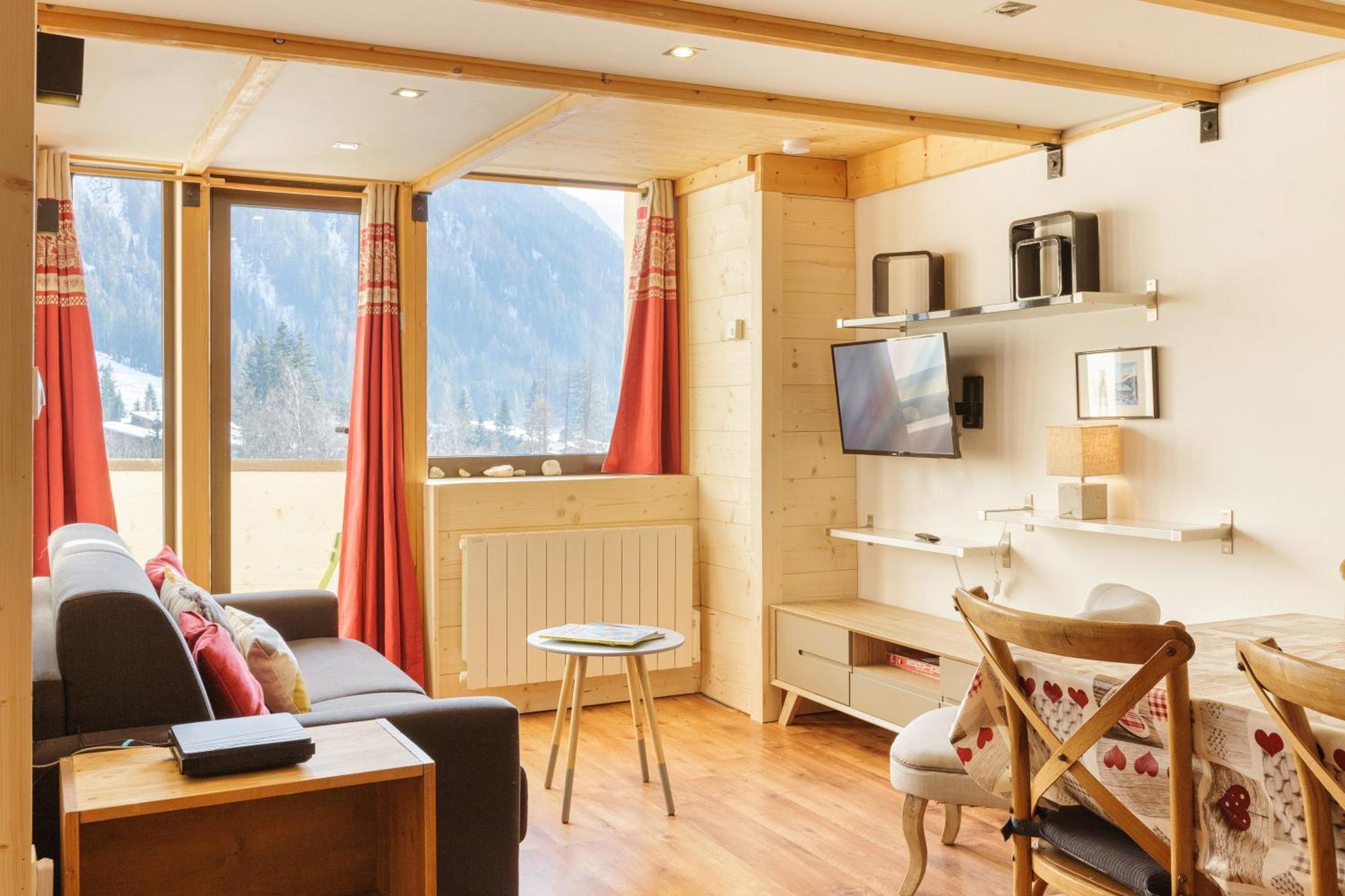 Résidence Grand Roc - Campanules 311 - Happy Rentals Chamonix Extérieur photo